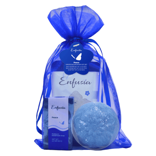 Salt, Soap, & Mini Gift Set - Peace Enfusia