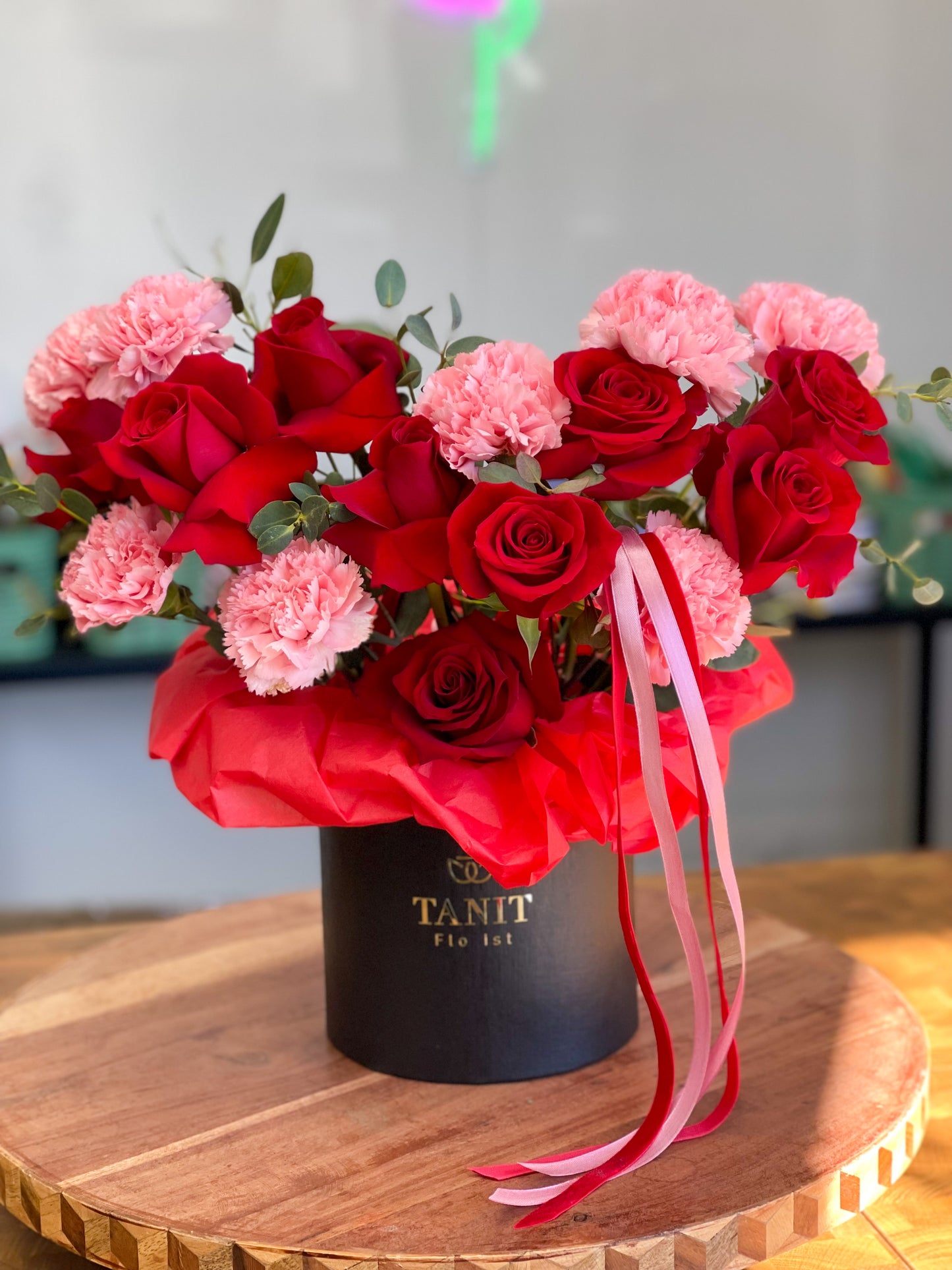 Flower Box - Fall In Love Tanit Florist