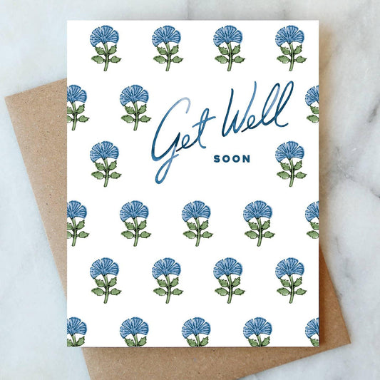 Get Well Soon Card Abigail Jayne Design